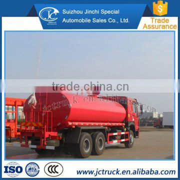 Diesel engine type and flywheel type Howo sinotruck 6*4 8000KG Tank truck supplier