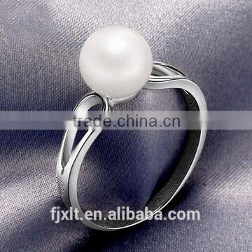 8-9mm 925 Sterling Silver Pearl Ring photo-2
