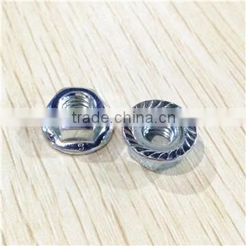 Good quality din6923 flanged nut carbon steel