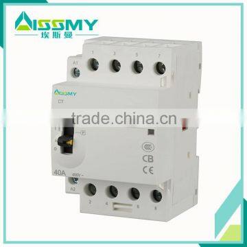 Three Phase 40A Modular Circuit Controlling Contactor