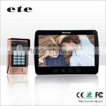10 Inch TFT-LCD ETE 700tvline Smart Home Security System Automatic hd Ring Doorbell Video photo-2