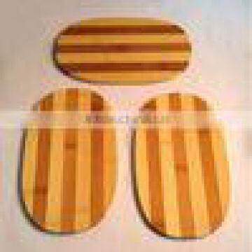 High quality square mini bamboo cutting boards
