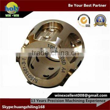 High quality precision cnc brass lathe turning machine mechanical parts