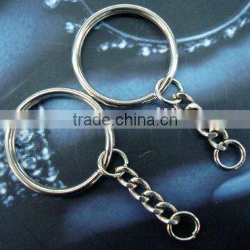 28mm Fashion Metal Key Ring Nickel Plated