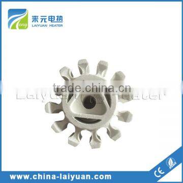 China Cheap New White Refractory Ceramic Parts For Element