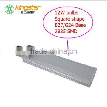 NEW Design G24 LED LAMPS Round&Square 5W/7W/9W/12W G23/G24/E27 LED Plug-in Light G24 Led Bulbs G24 LED Lamp Replacement photo-6