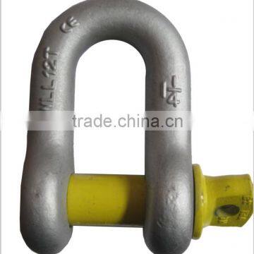 US type rigging hardware G210 forged screw pin d shackle