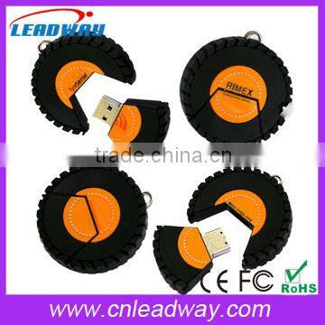 Custom Tire Shape USB Flash Drive
