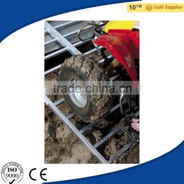 Light Bifold Car Trailer/E-Bike/Moto/Vehicle Aluminium ATV Ramp With Hook photo-3