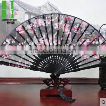 japanese wind bamboo craft gift hand fan