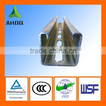 Stainless steel unistruct channel