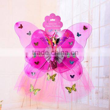 wholesale tutu costume kids butterfly wings tutu costume