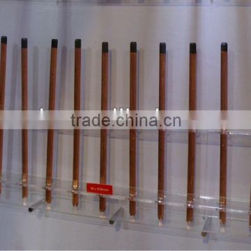 7.0mmX305MM copper coated round pointed carbon electrodes