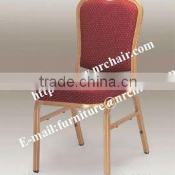 shanghai commercial furniture wholesale aluminum banquet hall stacking chair