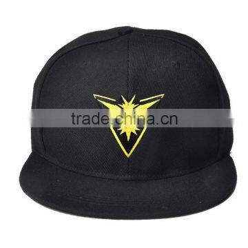 China Factroy hot selling Pokemon pikachu hat pokemon pikachu cap pikachu snapback cap