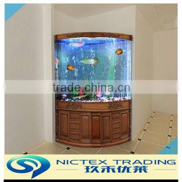 customized transparent acrylic fish tank in 10mm to 350mm