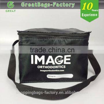 Promotional Vinyl Free Shoulder Insulated Lunch Bag