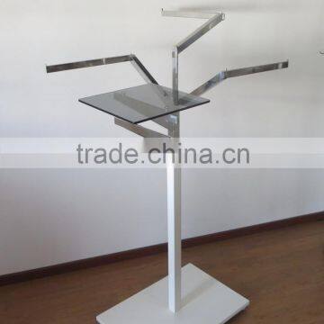 European Style New Design 4 Way Garment Display Rack Fixture photo-2