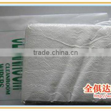 100%polyester straight knit cleanroom wipe