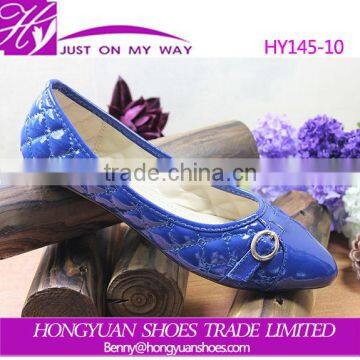 Fancy high quality soft ladies flat shoes