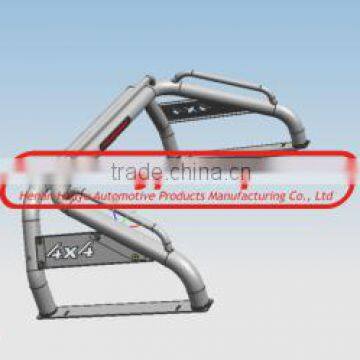 3"Steel Roll Bar with elliptical circle for Toyota Hilux Vigo