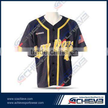 Professional Custom Sublimation Baseball Jerseys
