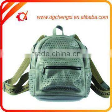 Leather Backpack School Bag Travel Bag Upgraded Version Ship From China