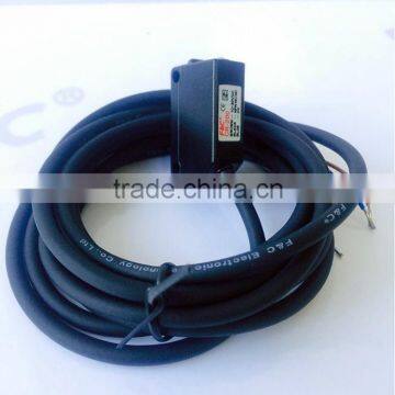 F&C Small Square NPN PNP Retro-reflective Photoelectric Sensor With Reflector photo-2