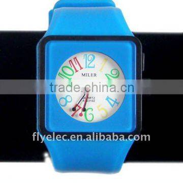 Silicone Quartz Wrist Watch