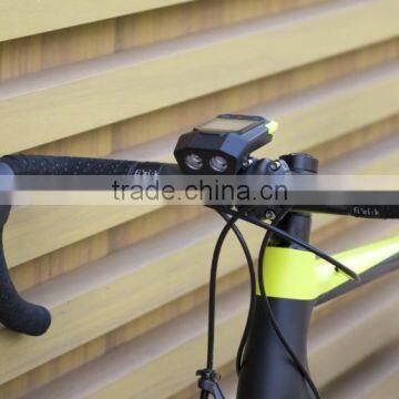 Raptor II USB rechargeable Cadence Calories wireless waterproof Lcd Bike Computer with LED light