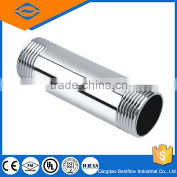 stainless steel npt thread pipe nipple