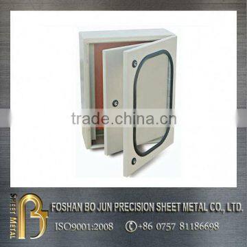 China Manufacturer Electronic Cabinet Fabrication, Customized Powder Coated Steel Enclosure photo-2