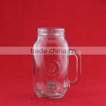 New design growler bottle glass carboy heart shape bottle