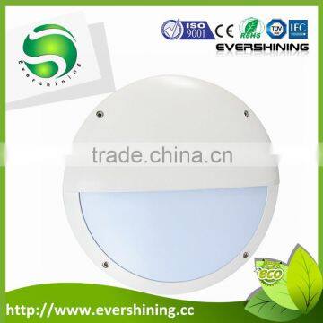 20w Low Energy Outdoor Wall Light With Dusk to Dawn Sensor Eyelid White Black Led Bulkhead Light photo-4