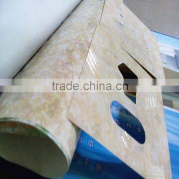 pvc film hot lamination