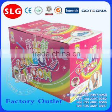 Girl Favorate Rainbow Color Loom DIY Toy With Candy photo-2