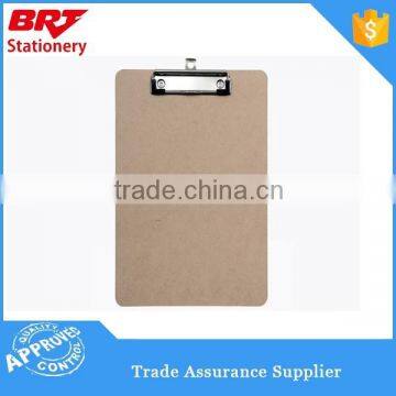 restaurant wooden B5 clipboard with flat clip