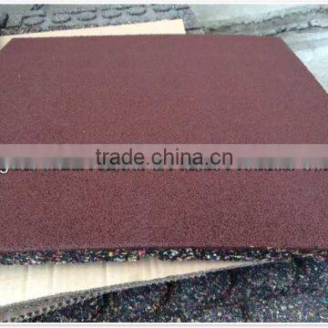 High Quality Outdoor Floor Mat/playground Rubber Tiles Ground Protection Mat photo-2