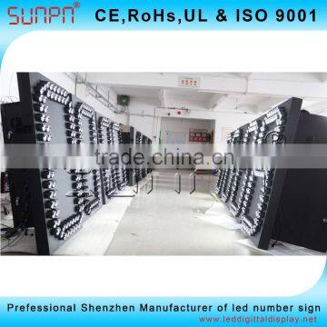 Iran 45Inch White Color 88:88 and 88:88:88 Time and Temp Led Sign and Digitals Time Clock photo-5