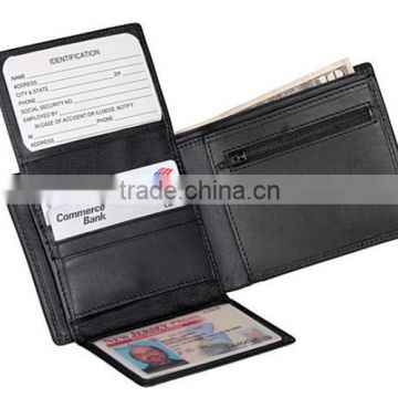 Leather men wallet wholesale