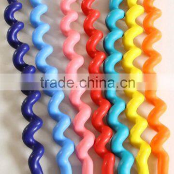 hebei latex ballon factory colorful long festival Balloons Latex Screw toy balloons