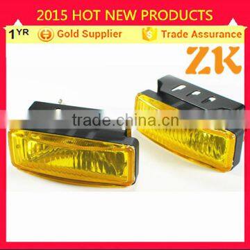 H3 halogen 12V yellow square universal off road vehicle truck lamps