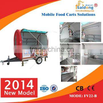 New Designed Multifunctional Street Mobile Food Van/ Mobile Food Trailer/ Food Truck photo-2