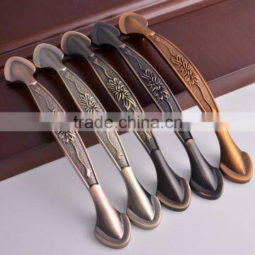 Antique bronze Zinc Alloy Furniture Hardware Cabinet handles modern home garden classical brass knobs