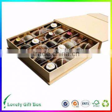 Handmade chocolate box