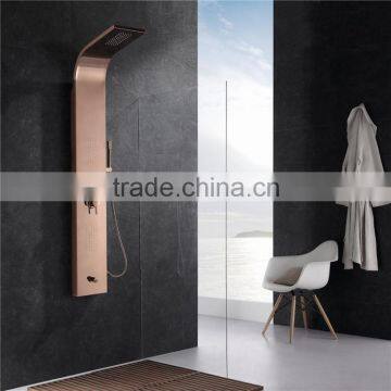 Freestanding shower seat new design stainless steel shower panel