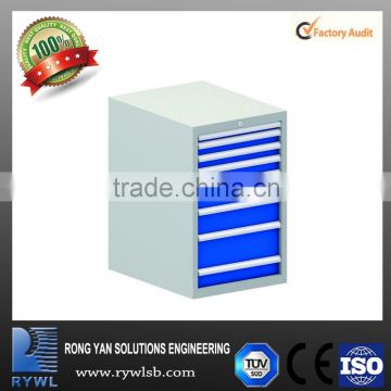 galvanized 8 small drawer metal cabinet