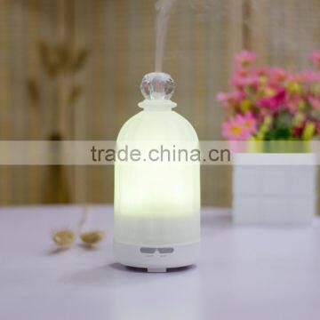 Colorful LED Light Aromatherapy Glass Diffuser /essential Oil Portable Air Humidifier photo-3