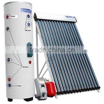 300 Liters split pressurized solar water heater with CE, SRCC, Solar Keymark certification