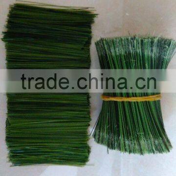 Artifical PVC Pine Needle With Cashmere Used For Making Artifical Christmas Tree